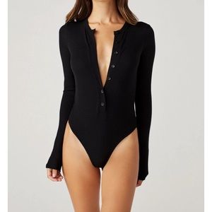 Clyque the Label NWT Annie Bodysuit XS Black